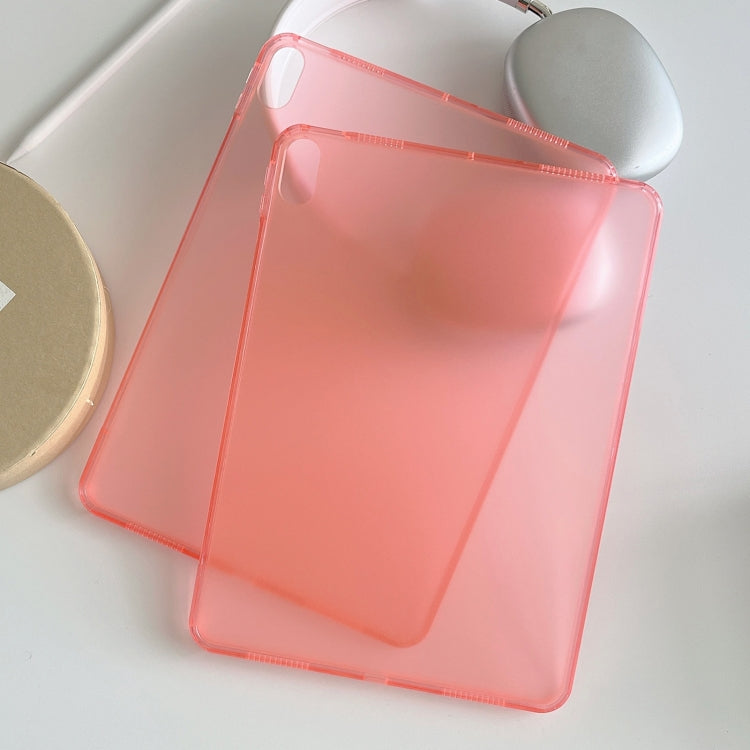 For iPad Pro 13 2024 Skin-feeling Crystal Clear Acrylic Tablet Case(Pink)
