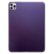 For iPad Pro 13 2024 Skin-feeling Crystal Clear Acrylic Tablet Case(Purple)