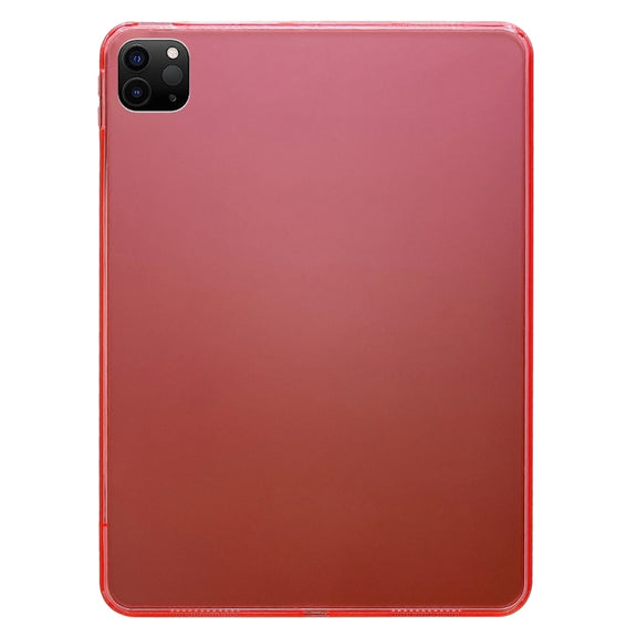 For iPad Air 13 2025 / 2024 Skin-feeling Crystal Clear Acrylic Tablet Case(Pink)