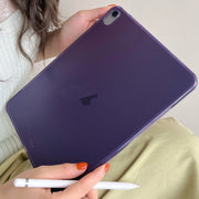 For iPad Pro 11 2024 Skin-feeling Crystal Clear Acrylic Tablet Case(Purple)