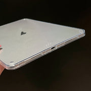 For iPad Pro 11 2024 Suck Pen Clear Acrylic Tablet Case(Transparent)