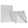 For iPad 10.2 2021 / 2020 / 2019 GEBEI Deformation Leather Tablet Case(Grey) - free shipping - PMc TechLife - Order now!
