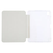 For iPad 10.2 2021 / 2020 / 2019 GEBEI Deformation Leather Tablet Case(Grey)