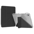 For iPad Air 13 2025 / 2024 / Pro 12.9 GEBEI Deformation Leather Tablet Case(Black) - free shipping - PMC TechLife - Order now!
