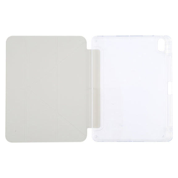 For iPad Pro 11 2024 GEBEI Deformation Leather Tablet Case(Grey)