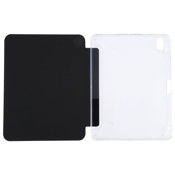 For iPad Pro 13 2024 GEBEI Deformation Leather Tablet Case(Black)
