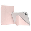 For iPad Pro 13 2024 GEBEI Deformation Leather Tablet Case(Pink) - free shipping - PMC TechLife - Order now!