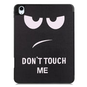 For iPad Air 11 2024 / 2025 Custer Painted 3-Fold Holder Smart Leather Tablet Case(Big Eye ME)