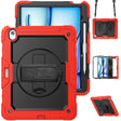 For iPad Air 13 2024 Silicone + PC Tablet Protective Case(Red+Black) - iPad Air 13 2024 Cases by PMC TechLife | Online Shopping South Africa | PMC TechLife | Buy Now Pay Later Mobicred