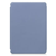 For iPad Air 11 2024 Transparent Rotation Smart Leather Tablet Case with Keyboard(Lavender)