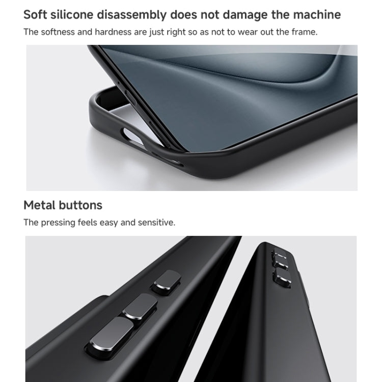 For Huawei Pura 70 Frosted 360 Rotating Holder Magnetic Full Coverage Shockproof Phone Case(Black)