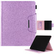 For iPad Pro 13 2024 Glitter Metal Buckle Leather Smart Tablet Case(Purple) - iPad Pro 13 2024 Cases by PMC TechLife | Online Shopping South Africa | PMC TechLife | Buy Now Pay Later Mobicred