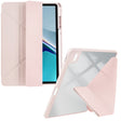 For Huawei MatePad 11 2021 / 2023 Clear Acrylic Deformation Leather Tablet Case(Pink) - Huawei by PMC TechLife | Online Shopping South Africa | PMC TechLife | Buy Now Pay Later Mobicred