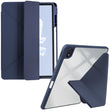 For Huawei MatePad Air 11.5 2023 Clear Acrylic Deformation Leather Tablet Case(Dark Blue) - Huawei by PMC TechLife | Online Shopping South Africa | PMC TechLife | Buy Now Pay Later Mobicred