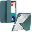 For Huawei MatePad 10.4 Clear Acrylic Deformation Leather Tablet Case(Dark Green) - Huawei by PMC TechLife | Online Shopping South Africa | PMC TechLife | Buy Now Pay Later Mobicred