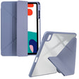 For Huawei MatePad 10.4 Clear Acrylic Deformation Leather Tablet Case(Lavender Purple) - Huawei by PMC TechLife | Online Shopping South Africa | PMC TechLife | Buy Now Pay Later Mobicred