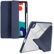 For Huawei MatePad 10.4 Clear Acrylic Deformation Leather Tablet Case(Dark Blue) - Huawei by PMC TechLife | Online Shopping South Africa | PMC TechLife | Buy Now Pay Later Mobicred