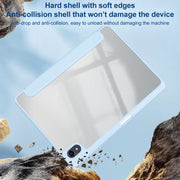 For Huawei MatePad 11 2021 / 2023 Clear Acrylic Deformation Leather Tablet Case(Ice Blue)
