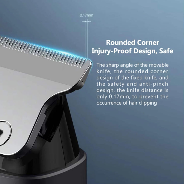 Xiaomi Youpin Multifunctional Mini Electric Rechargeable Hair Clipper(Black)