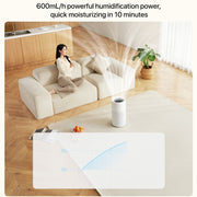 Xiaomi Mijia Pure Smart Fog-Free Humidifier 2, Specification:US Plug(White)