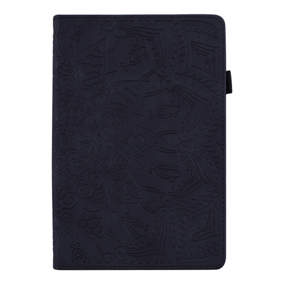 For iPad Pro 11 2024 Calf Texture Embossed Leather Tablet Case(Black)