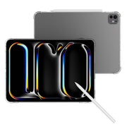 For iPad Pro 13 2024 Highly Transparent TPU Full Thicken Corners Shockproof Protective Case(Transparent)
