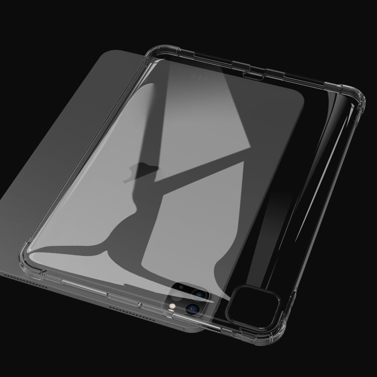 For iPad Pro 13 2024 Highly Transparent TPU Full Thicken Corners Shockproof Protective Case(Transparent)