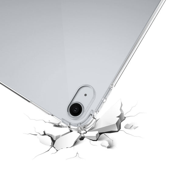 For iPad Air 11 2024 / 2025 Highly Transparent TPU Full Thicken Corners Shockproof Protective Case(Transparent)