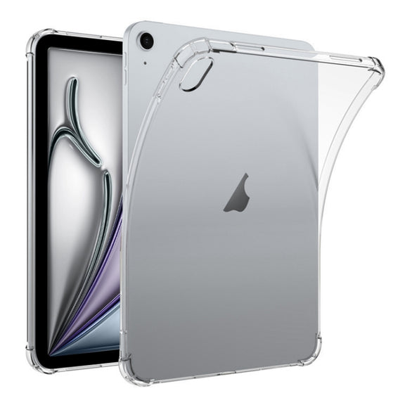 For iPad Air 11 2024 / 2025 Highly Transparent TPU Full Thicken Corners Shockproof Protective Case(Transparent)