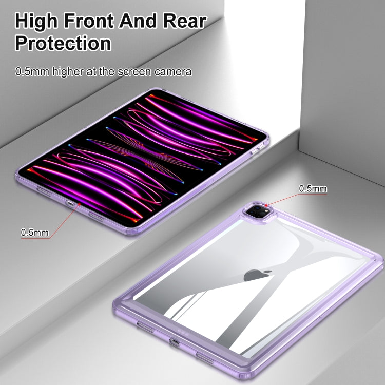 For iPad Air 11 2024 Transparent Acrylic Tablet Case(Transparent)