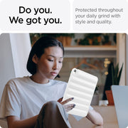 For iPad Air 11 2024 Eiderdown Cushion Shockproof Tablet Case(White)