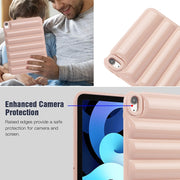 For iPad Air 11 2025 / 2024 Eiderdown Cushion Shockproof Tablet Case(Pink)