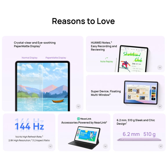 HUAWEI MatePad 11.5S WIFI Tablet PC, 8GB+128GB, HarmonyOS 4.2 Hisilicon Kirin 9000WM, Not Support Google Play(Grey)