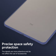 For iPad Air 13 2024 Skin Feel 2 in 1 PC Hybrid TPU Tablet Case(Blue)