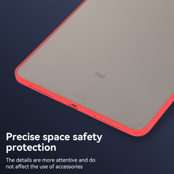 For iPad Pro 11 2024 Skin Feel 2 in 1 PC Hybrid TPU Tablet Case(Red)