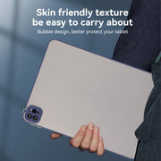 For iPad Pro 13 2024 Skin Feel 2 in 1 PC Hybrid TPU Tablet Case(Blue)