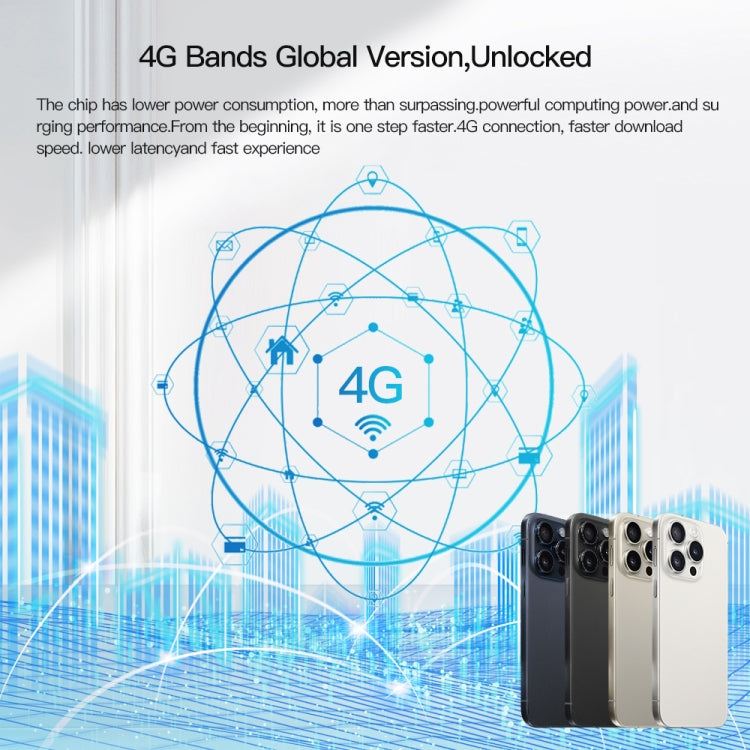i15 Pro Max / Q5A, 6GB+128GB, 6.5 inch Screen, Face Identification, Android 10 MTK6762 Octa Core, OTG, NFC, Network: 4G, Dual SIM(Titanium Grey)