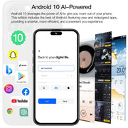 i15 Pro Max / Q5A, 6GB+128GB, 6.5 inch Screen, Face Identification, Android 10 MTK6762 Octa Core, OTG, NFC, Network: 4G, Dual SIM(Titanium Grey)