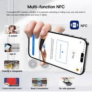 i15 Pro Max / Q5A, 6GB+128GB, 6.5 inch Screen, Face Identification, Android 10 MTK6762 Octa Core, OTG, NFC, Network: 4G, Dual SIM(Titanium Blue)