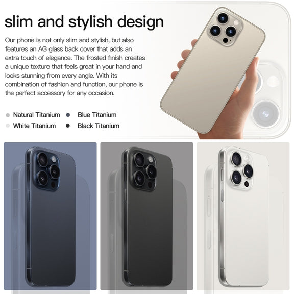 i15 Pro Max / Q5A, 6GB+128GB, 6.5 inch Screen, Face Identification, Android 10 MTK6762 Octa Core, OTG, NFC, Network: 4G, Dual SIM(Titanium Grey)