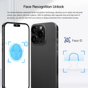 i15 Pro Max / Q5A, 6GB+128GB, 6.5 inch Screen, Face Identification, Android 10 MTK6762 Octa Core, OTG, NFC, Network: 4G, Dual SIM(Titanium White)