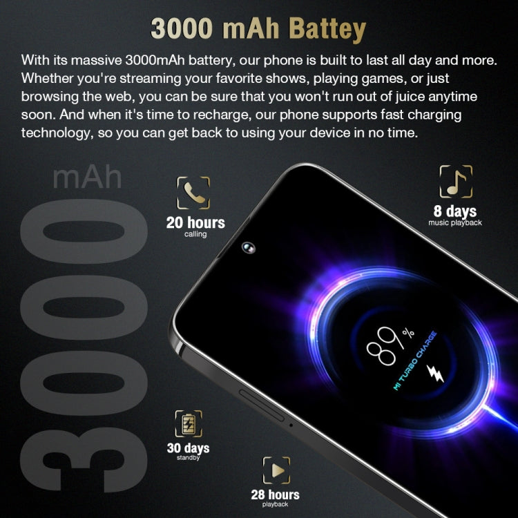 S24 Ultra / C24, 2GB+16GB, 6.8 inch Screen, Android 8.1 7731E Quad Core, Network: 3G, OTG, Dual SIM(Purple)