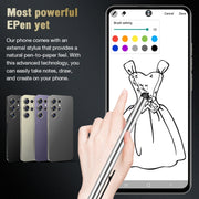 S24 Ultra / C24, 2GB+16GB, 6.8 inch Screen, Android 8.1 7731E Quad Core, Network: 3G, OTG, Dual SIM(Yellow)