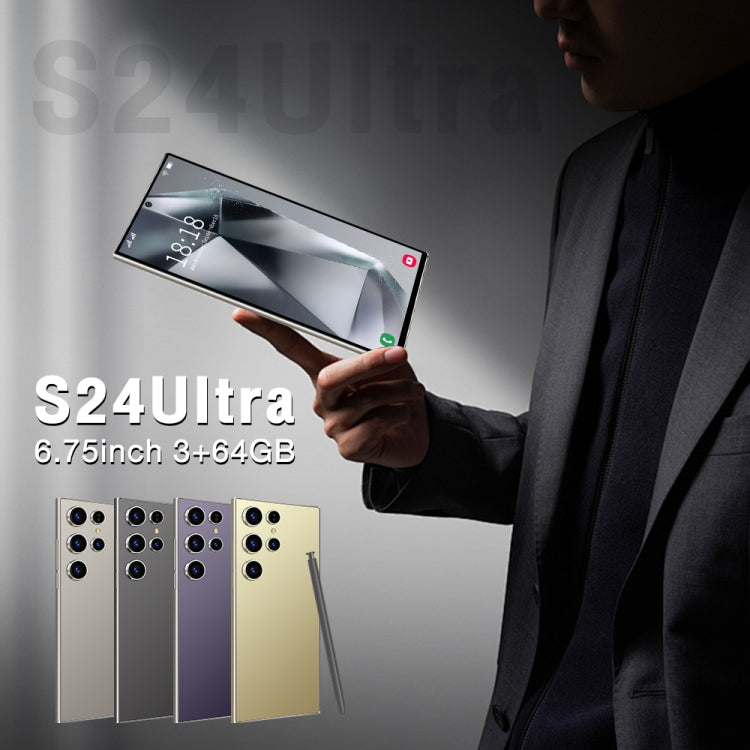 S24 Ultra / L26A, 3GB+64GB, 6.75 inch Screen, Android 8.1 MTK6753 Octa Core, Network: 4G, Dual SIM(Gold)