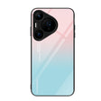 For Huawei Pura 70 Colorful Painted Glass Phone Case(Blue Sky) - Huawei Cases by PMC Jewellery | Online Shopping South Africa | PMC Jewellery | Buy Now Pay Later Mobicred