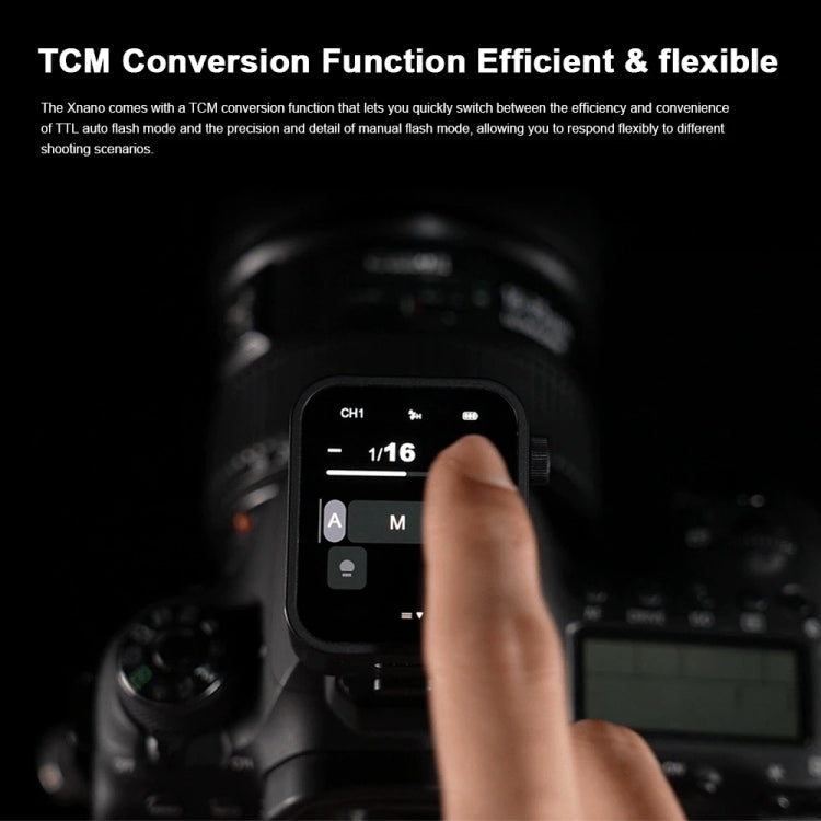 Godox X3 TTL Wireless Flash Trigger Touch Screen Flash Transmitter For FUJIFILM(Black)