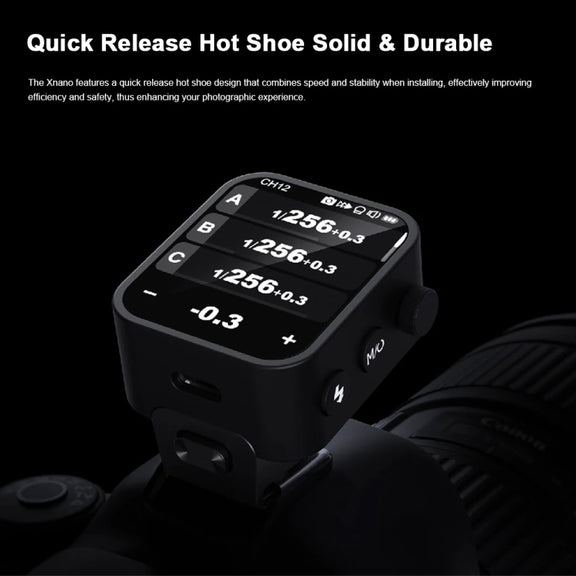 Godox X3 TTL Wireless Flash Trigger Touch Screen Flash Transmitter For FUJIFILM(Black)