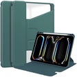 For iPad Pro 13 2024 Transparent Rotation Smart Leather Tablet Case(Dark Green) - iPad Pro 13 2024 Cases by PMC TechLife | Online Shopping South Africa | PMC TechLife | Buy Now Pay Later Mobicred
