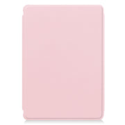 For iPad Air 13 2025 / 2024 Transparent Rotation Smart Leather Tablet Case(Pink)