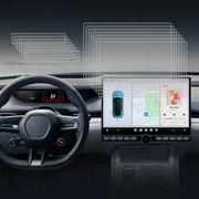 For XIAOMI SU7 25pcs Car Navigator Protective Film Tempered Glass Film
